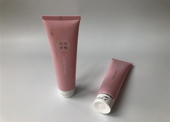 Empty Lotion Tubes Women Amino Acid Oil Control Cleanser With Milk White Straight Flat Cap