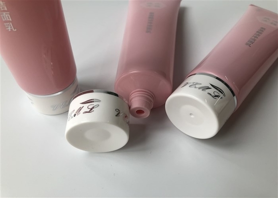 Empty Lotion Tubes Women Amino Acid Oil Control Cleanser With Milk White Straight Flat Cap