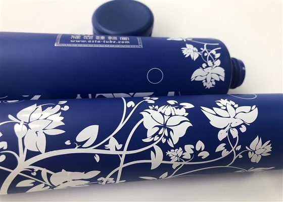 Diameter 30mm Dark Blue ASTA Characteristic Hose 1 Color Silk Print Hot Stamp Gold with Duckbill cap