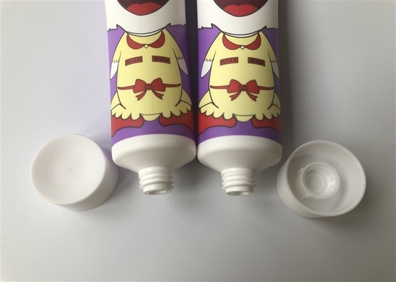 ASTA develops new products cartoon custom sealing tube series 30 ml milk white tube 6 color offset rabbit tail design