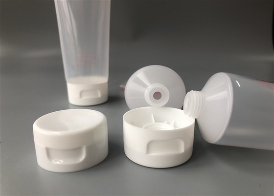 PE Transparent Tube Packaging / Empty Eyelash Tube Customized Size