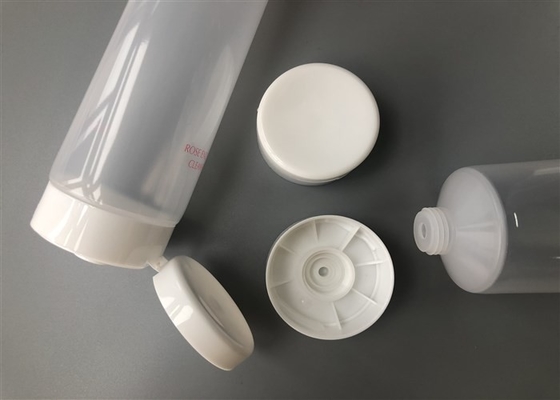 PE Transparent Tube Packaging / Empty Eyelash Tube Customized Size