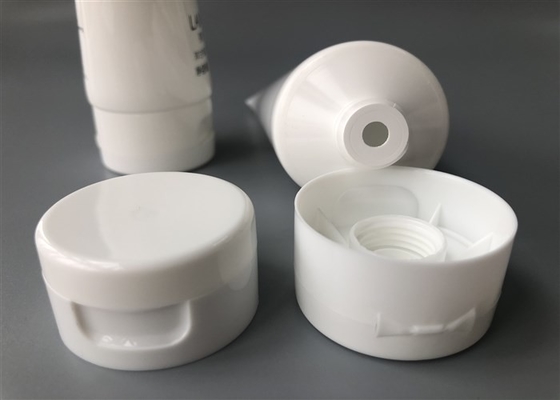 Milk White Body Lotion Packaging 4 Color Offset Screen Printing Glossy 100ml