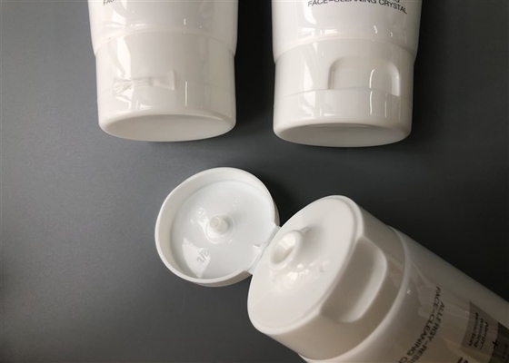 Milk White Body Lotion Packaging 4 Color Offset Screen Printing Glossy 100ml