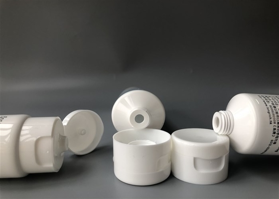 Hand Cream Plastic Lotion Tubes Diameter 38mm With White Flip Top Cap 100g