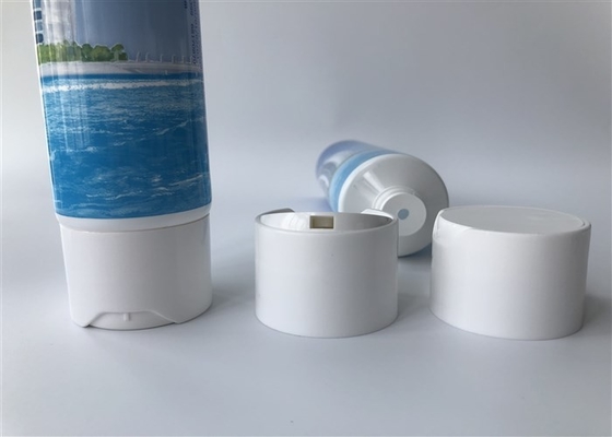 5 Layers DUBAI Empty Plastic Tubes , 6C Offset Printing Squeeze Tube Containers