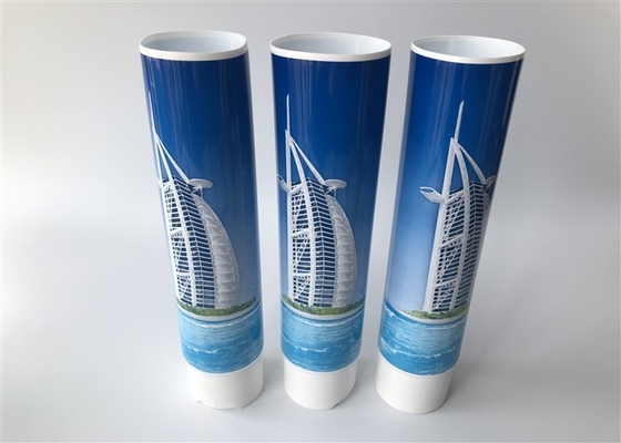 5 Layers DUBAI Empty Plastic Tubes , 6C Offset Printing Squeeze Tube Containers