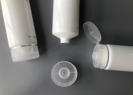 5 Layer Small Lotion Bottle / Frosted Flip Cap Silver Edge Lotion Bottle Packaging 100g