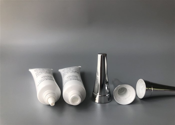 Med Care Lotion Tube Packaging , SK-II Cap Electroplated Lotion Tube Containers